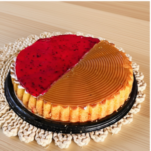 CHESSSECAKE DECORADO X 12 UND